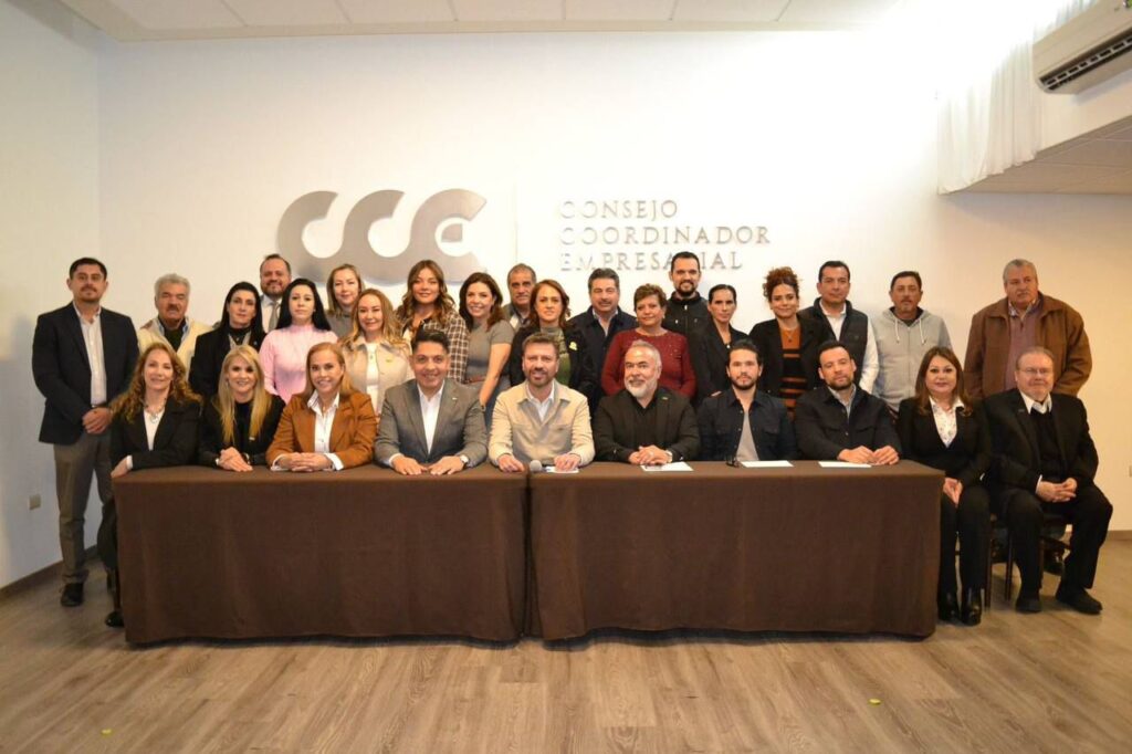 Marina Vitela refuerza la colaboración entre empresarios y legisladores para el desarrollo de Durango